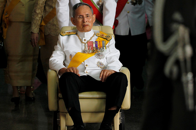 король Таиланда Пхумипхон Адульядет.