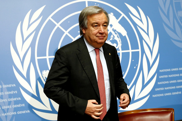 Генеральный секретарь ООН Антониу Гутерриш