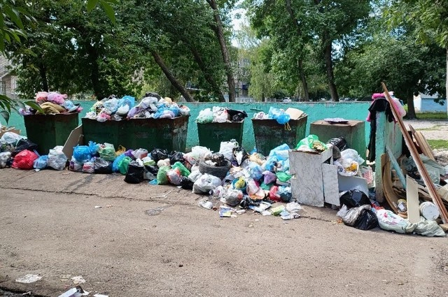 Стерлитамак мусорный коллапс