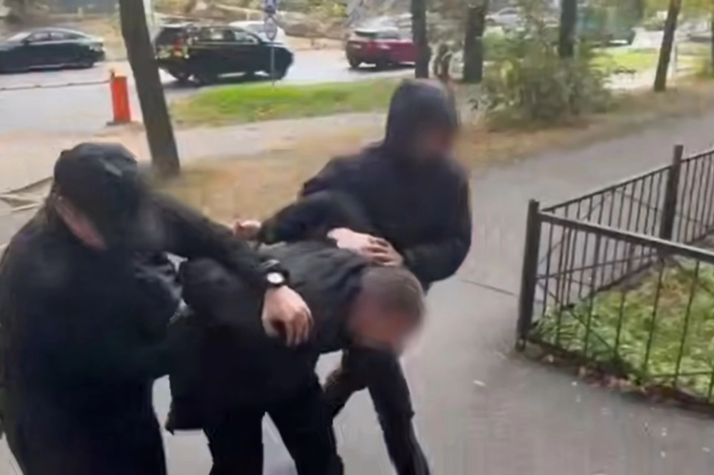 Задержание Виталия Мананникова.