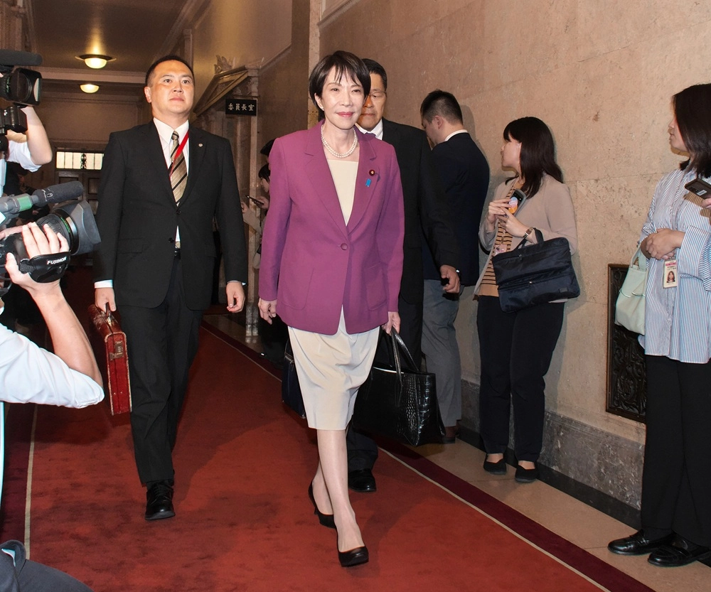 Санаэ Такаити, премьер-министр Японии.