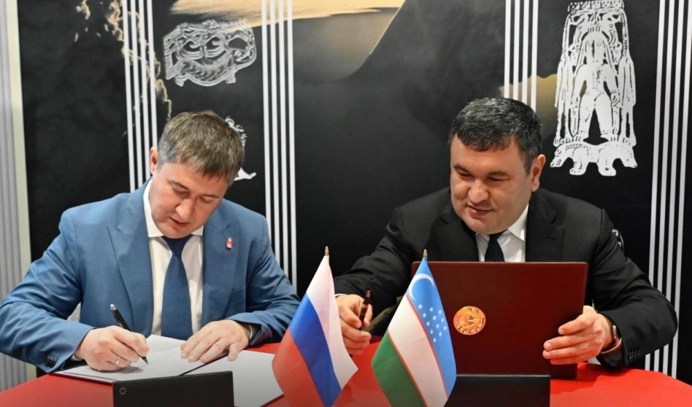 Центральным событием стала встреча Дмитрия Махонина с министром энергетики Республики Узбекистан Журабеком Мирзамахмудовым