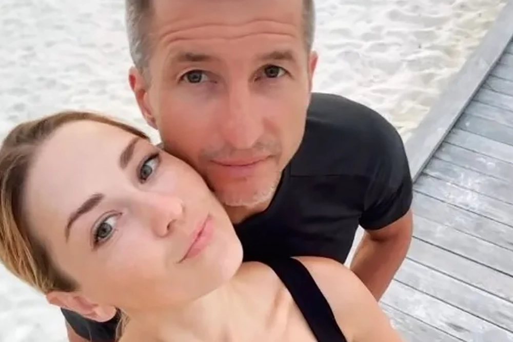 Евгений Алдонин с женой Ольгой.