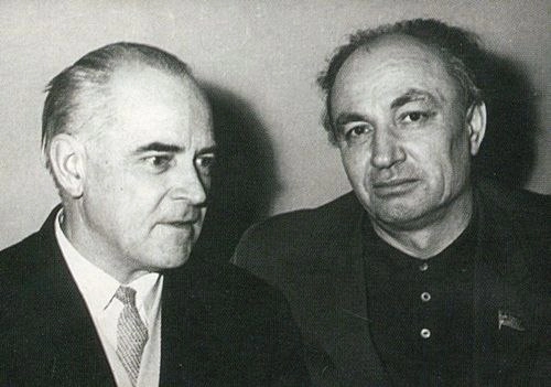 Александр Ключарев и Назиб Жиганов, 1962 г. 