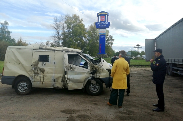 Авария произошла близ Ростова.