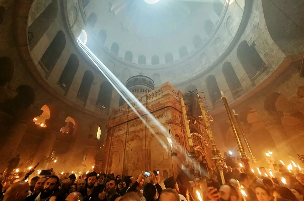 Сошествие Благодатного огня.