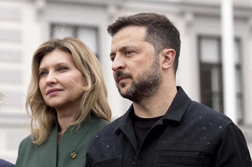 Елена Зеленская, Владимир Зеленский.