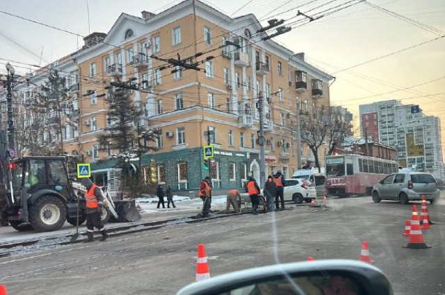 10 км пробка в Хабаровске