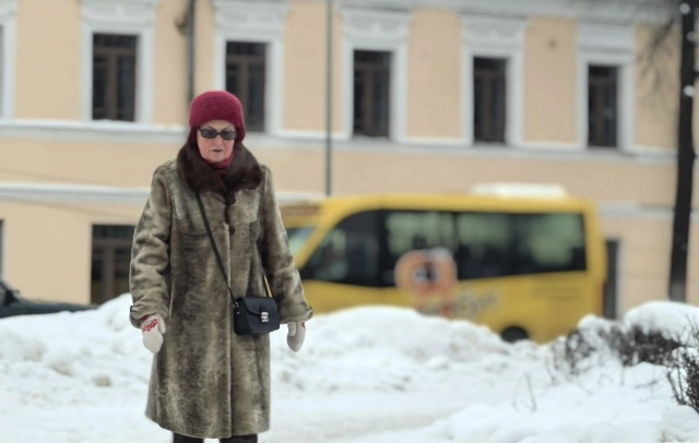 И ярославцы, которые не побоялись мороза.