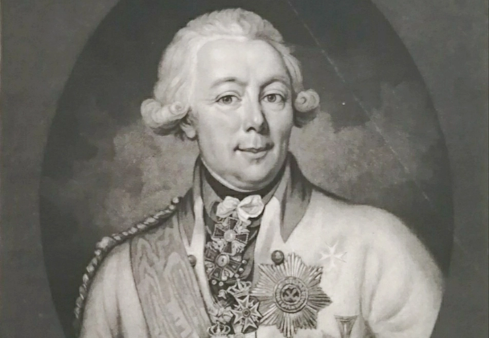 Петр Пален. Гравюра Уолкера по несохранившейся картине Г. Кюгельгена.