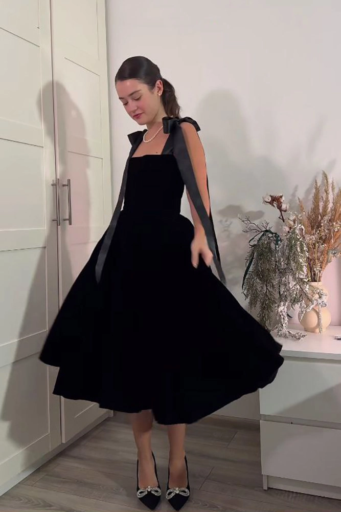 Образ на выпускной. Бархатная ткань