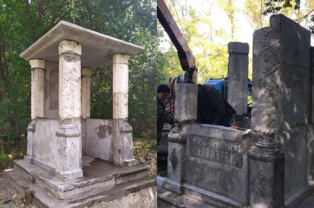 Восстановлением кладбища занимаются местные волонтеры.