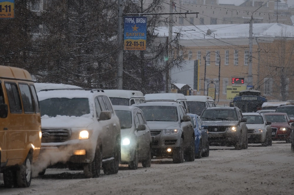 дорога, пробка