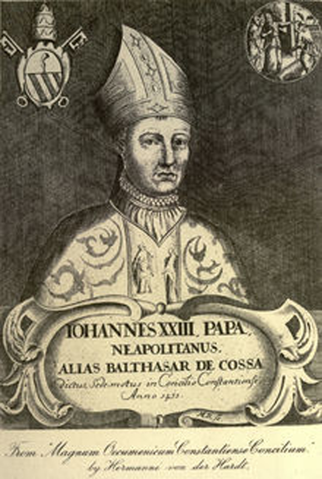 Папа Иоанн XXIII. Во время собора в Констанце и суда над Яном Гусом