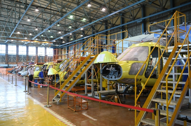Вертолёты в Казани строят с помощью цифровых технологий. 