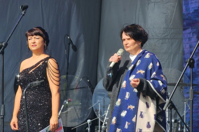 Встанут за народ! В Волчанске открыли мурал, посвящённый Герою России