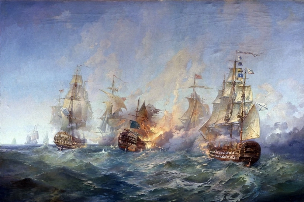 «Сражение у мыса Тендра 28–29 августа 1790 года» — картина Александра Александровича Блинкова, созданная в 1955 году.