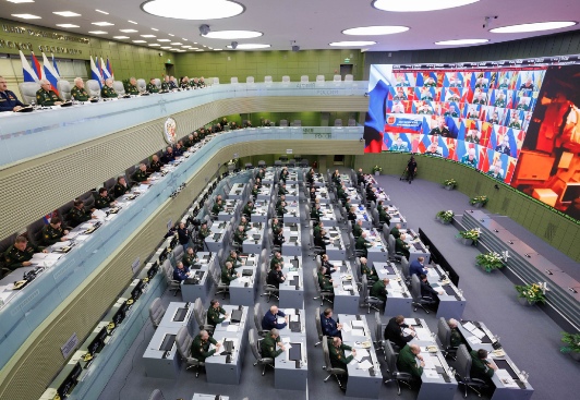 ССелекторное совещание с руководящим составом ВС РФ.