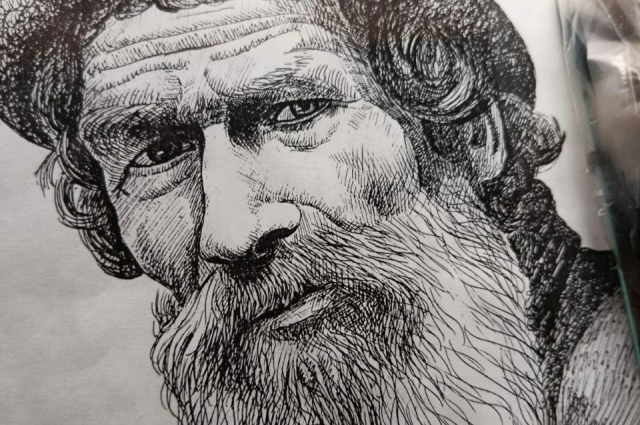 Передали отшельницы и портрет ее отца.