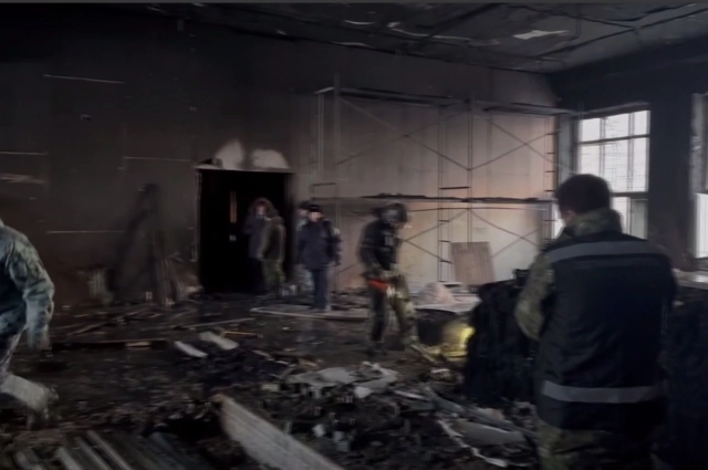 Взрыв произошёл в актовом зале, где проходило учебное занятие.