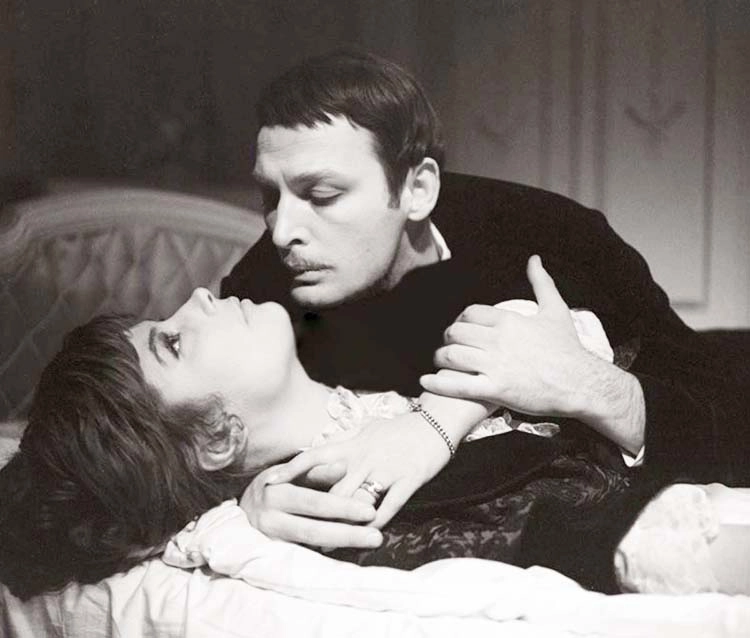 Татьяна Самойлова и Василий Лановой в фильме «Анна Каренина», 1967 г.