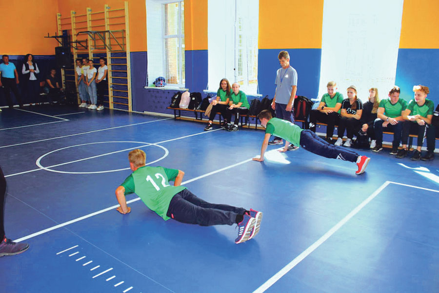 По нацпроекту «Образование» на Тамбовщине особое внимание уделяется и обновлению спортзалов.