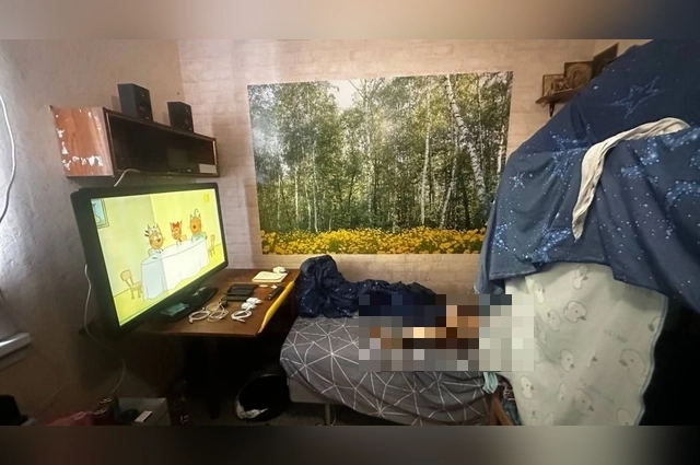 Женщина убила сына ножницами.