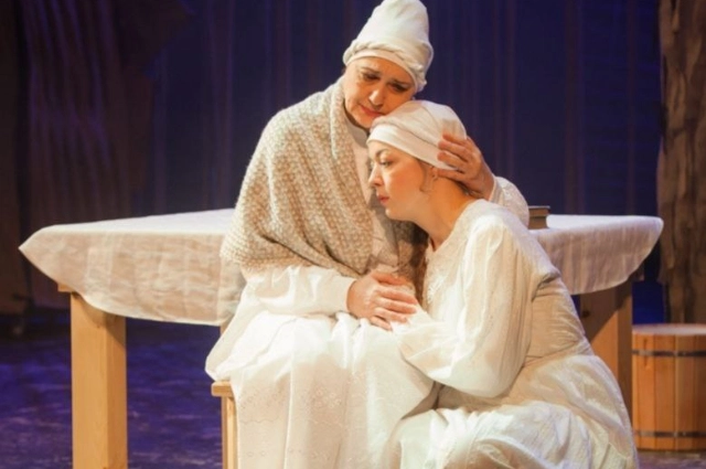 Анжелика Новопавловская, спектакль Поминальная молитва, в роли Голды