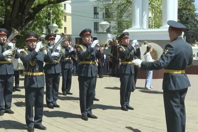 День Победы в Нальчике.