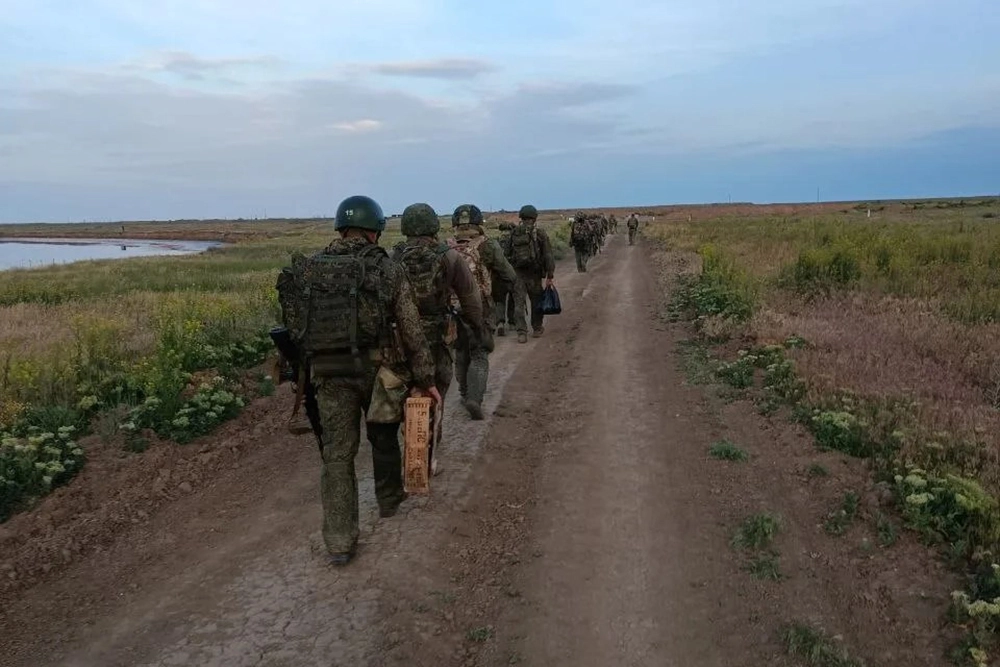 Михалыч с товарищами во время подготовки на полигоне