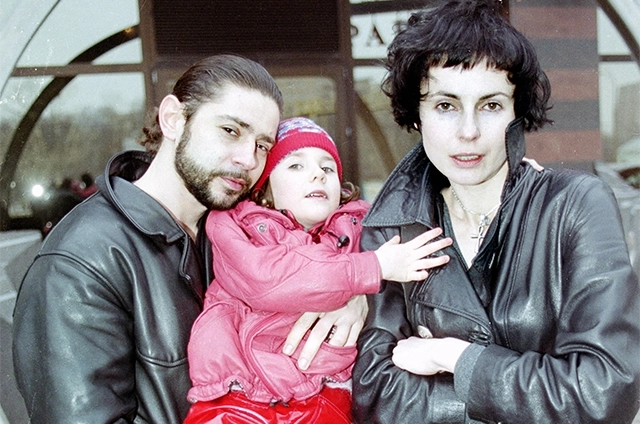 Валерий Николаев и Ирина Апексимова с дочерью. 2008 г.