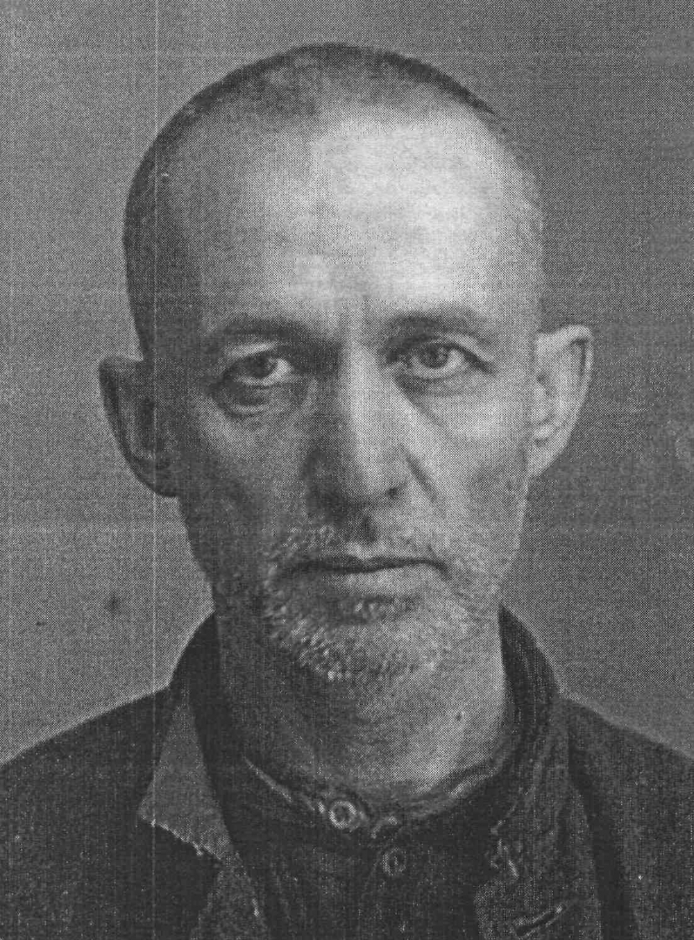 Иван Михайлов после ареста, 1945 год. Википедия