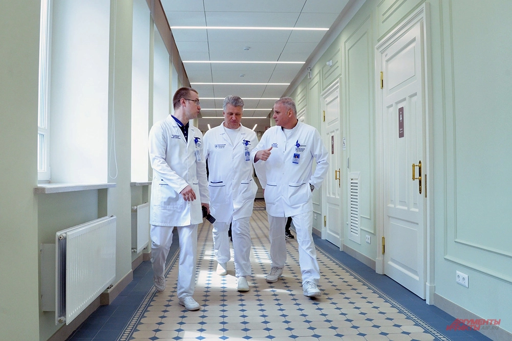 Мэр Москвы Сергей Собянин открыл научно-академический корпус ММНКЦ имени Боткина.