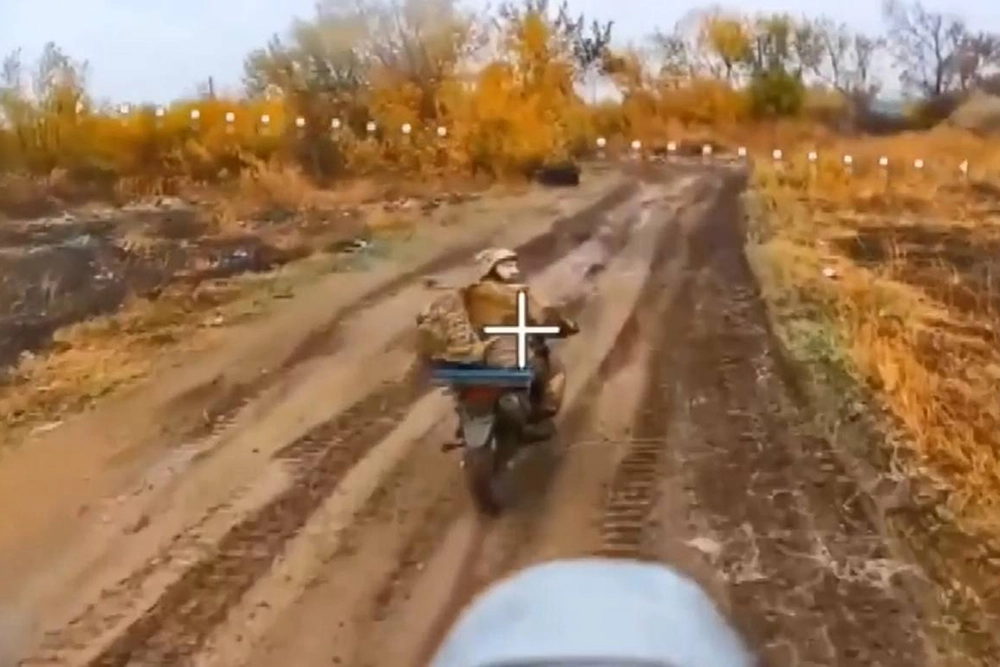 Бои за Иванополье в объективе БПЛА.