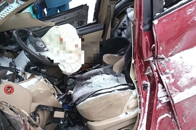 Водительское место.