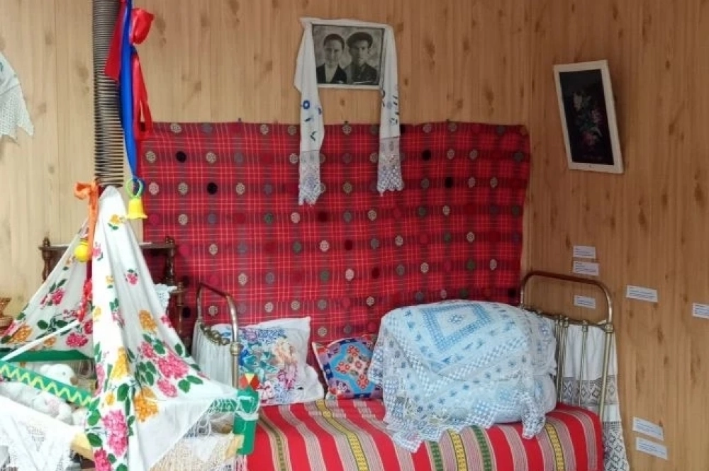 В музее воссоздан типичный быт нагайбаков.
