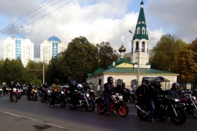 Ежегодно в Ярославле проходит открытие мотосезона.