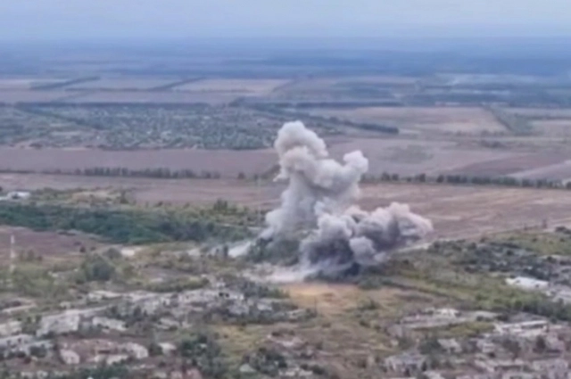 Удар по позициям ВСУ под Волчанском