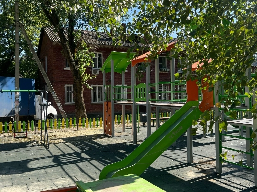 В этом году в Ростове появятся 120 новых игровых пространств.