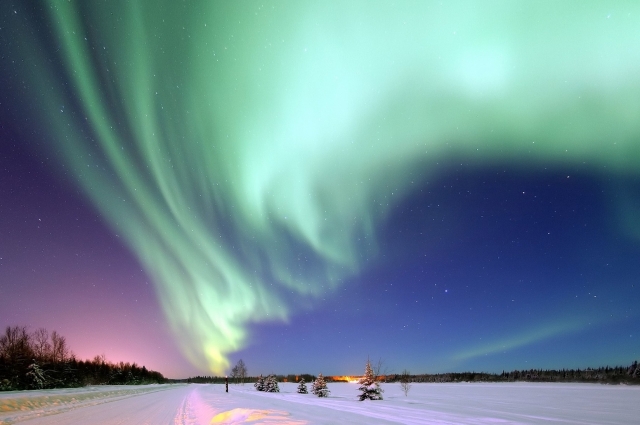 Полярные ночи после дня зимнего равноденствия могут длится очень долго - около 40 дней.