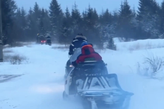 Поиск пропавшей группы туристов в Пермском крае