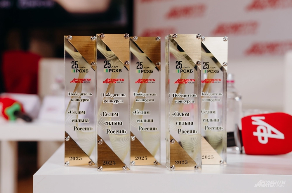 Награды победителям конкурса «Селом сильна Россия».