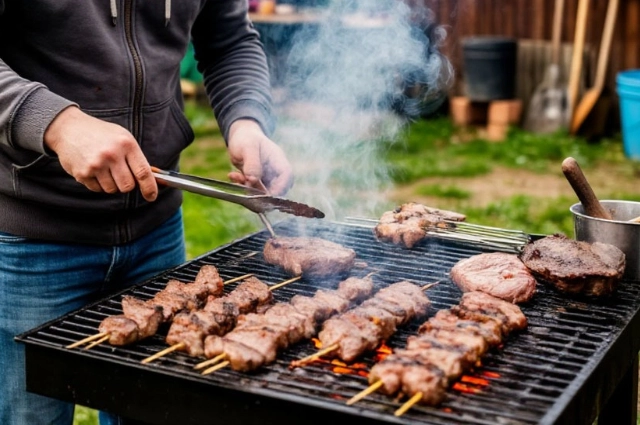 Шашлык на природе