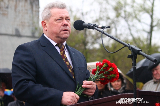 редседатель Тульской областной общественной организации Союз «Чернобыль» Владимир Наумов.