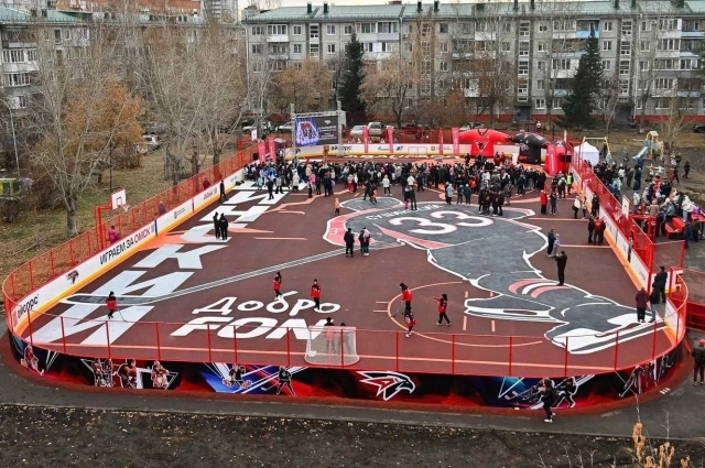 Хоккей в Омской области доступен для всех.