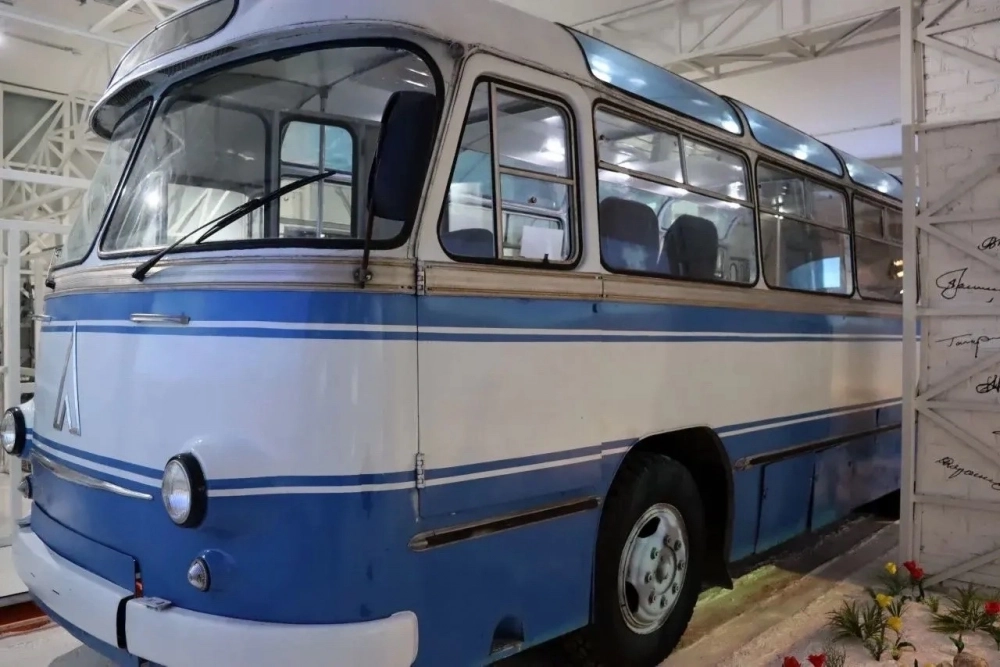 Автобус ЛАЗ-695Б, который вез Юрия Гагарина на старт 12 апреля 1961 года.
