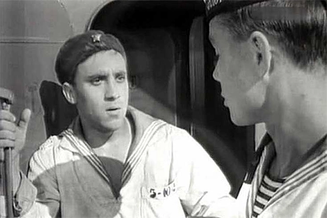 Владимир Высоцкий в фильме «Увольнение на берег», 1962 г.