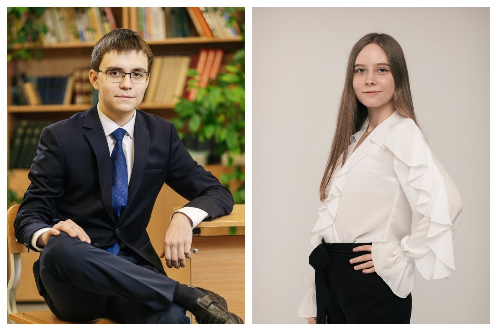 Олег Одинцов и Мария Мокеева получили по 100 баллов на двух экзаменах. 