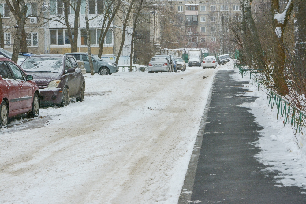 Уборка снега в Нижнем Новгороде 