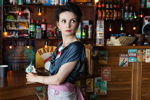 Мария Смольникова в роли Натальи в сериале «Кафе “Куба”», 2023 г.